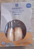 Custard Filled Doughnuts