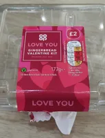 Love you Gingerbread Valentine Kit