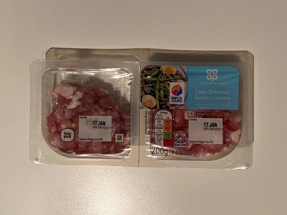 Lean Smoked Bacon Lardons