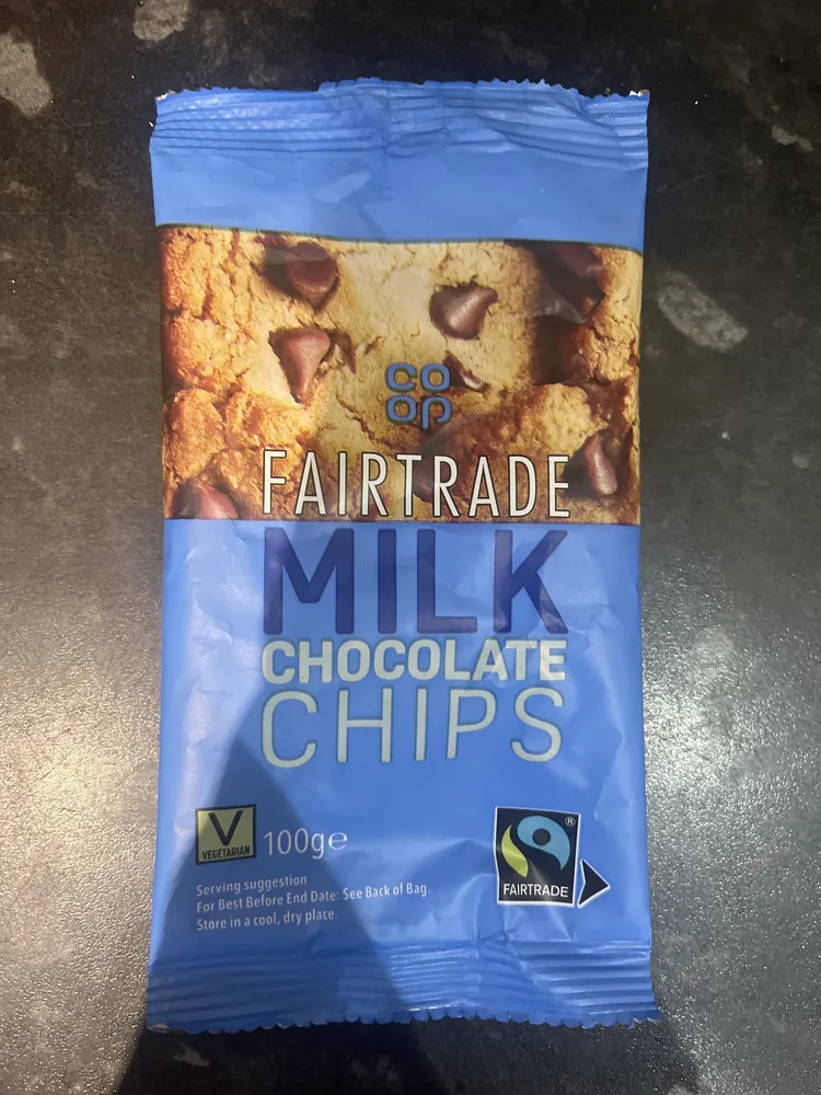 Milk chocolate chips