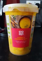 Carrot & coriander soup