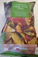 Lightly salted veggie tortilla chips