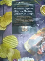 Aberdeen Angus & Bourbon Mustard Crinkle Cut Crisps