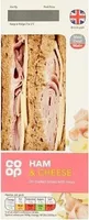 Ham & Mature Cheddar with Mayonnaise on Malted Bread
