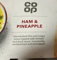 Ham & Pineapple pizza