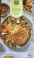 2 cauliflower Cheese Grills