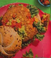 Spicy bean burgers