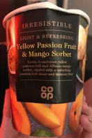 Yellow Passion Fruit & Mango Sorbet