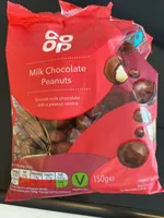 Coop Milk Chocolate Peanuts