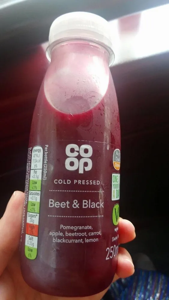 Cold pressed beet & Black