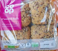 4 seeded rolls
