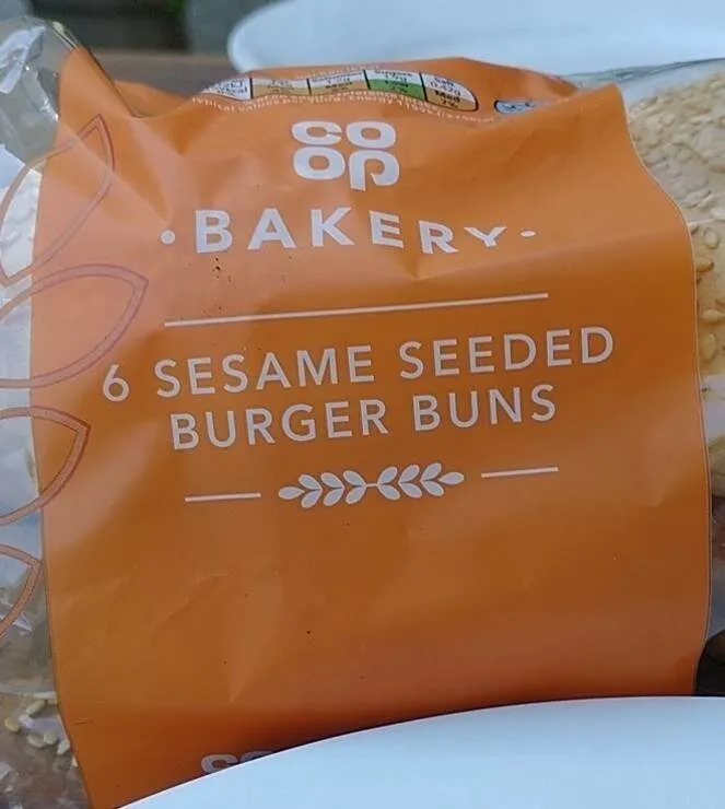 Sesame Seeded Burger Buns