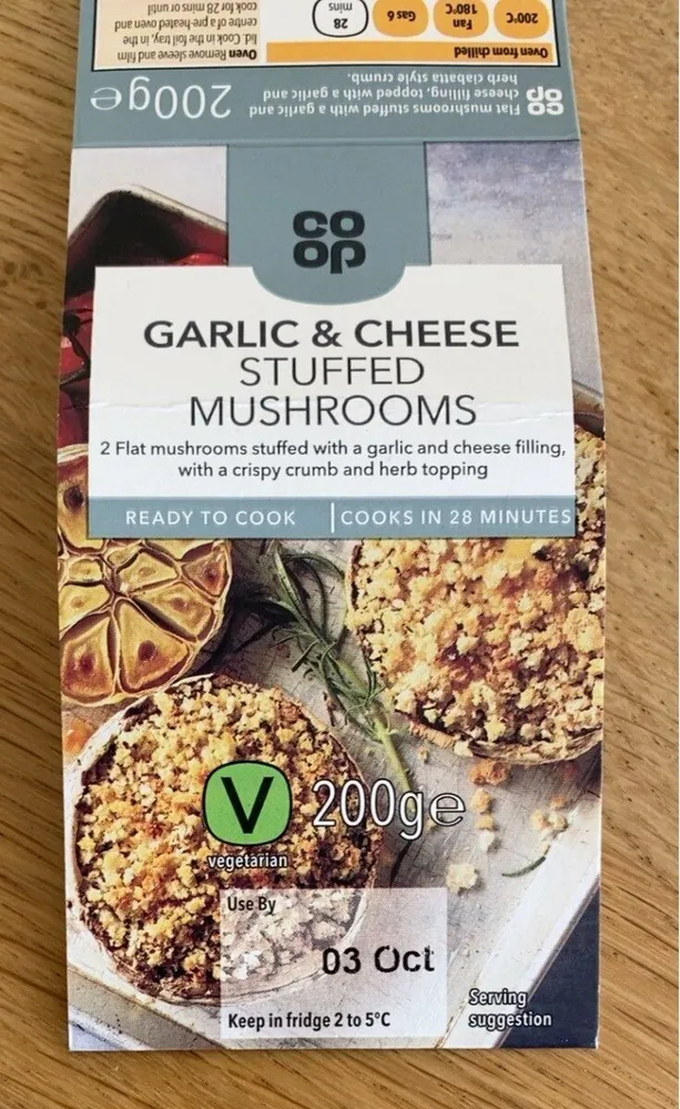 Big on BBQ Garlic & Cheese Stuffed Mushrooms