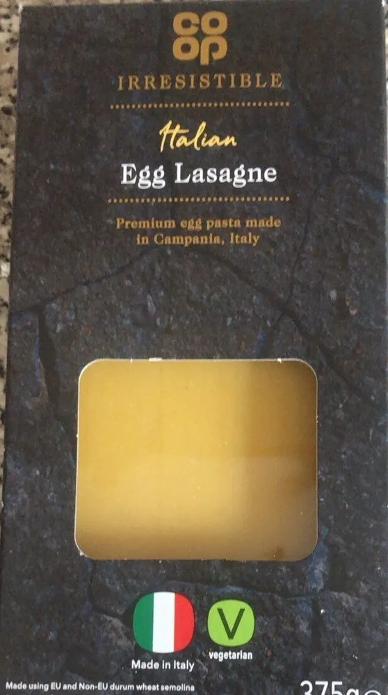 Italian Egg Lasagne