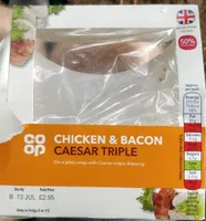 Chicken & Bacon Caesar triple