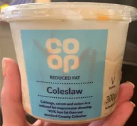 Reduced fat coleslaw