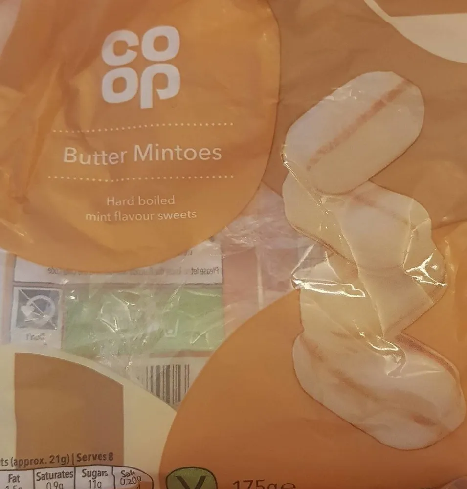 Butter mintoes