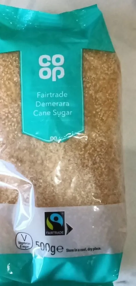 Dermerara cane sugar