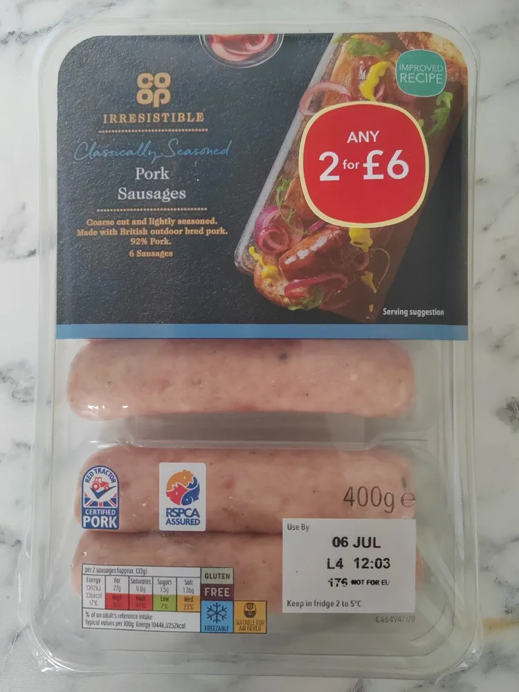 Pork Sausages