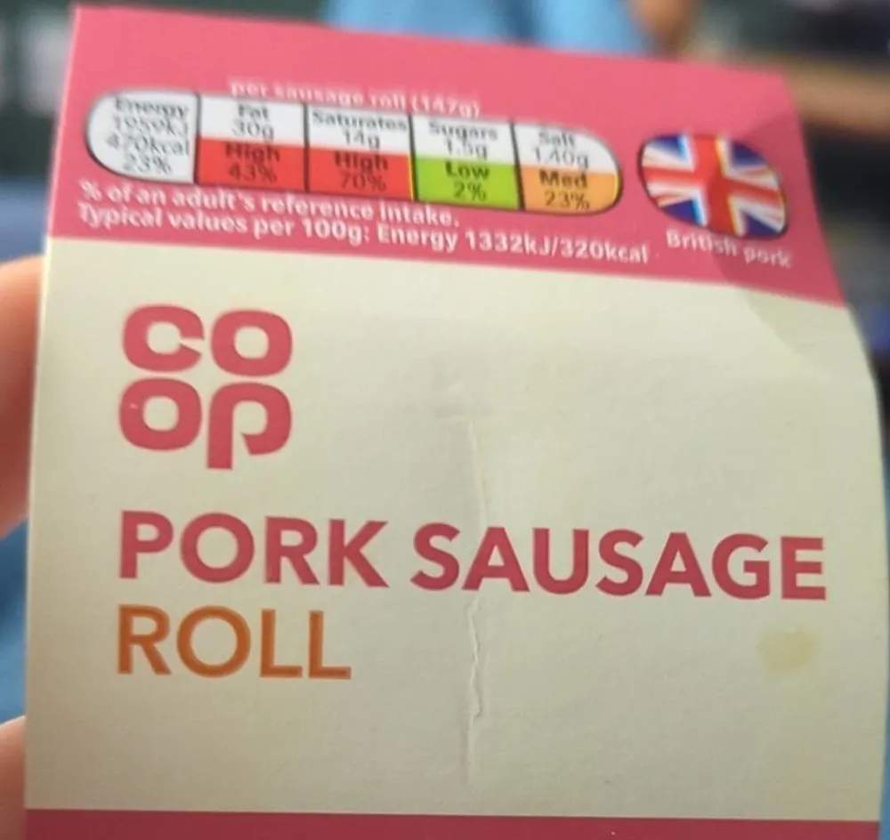Pork sausage roll
