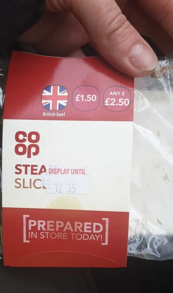 Steak slice
