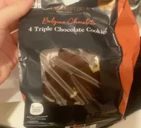 Belgian Chocolate 4 Triple Chocolate Cookies