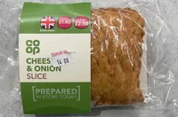 Cheese and oinion slice