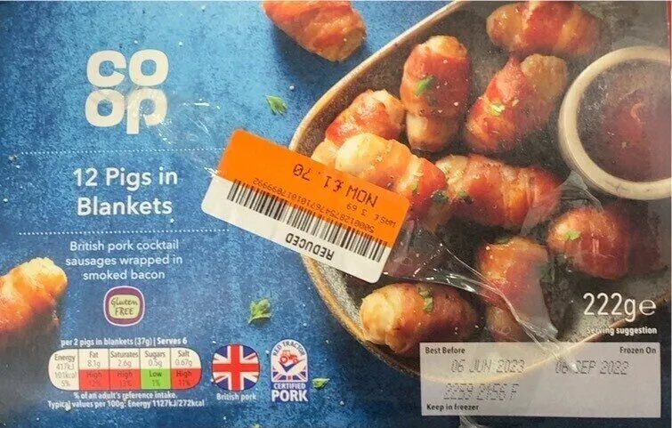 Pigs in blankets