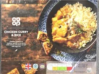 Chicken curry & rice