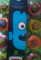 12 freaky faces cupcakes