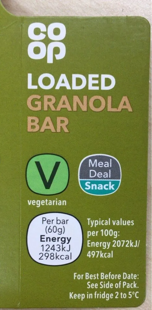 Loaded granila bar