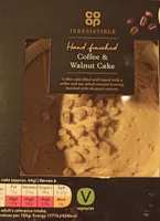 Coffee and walnut cake
