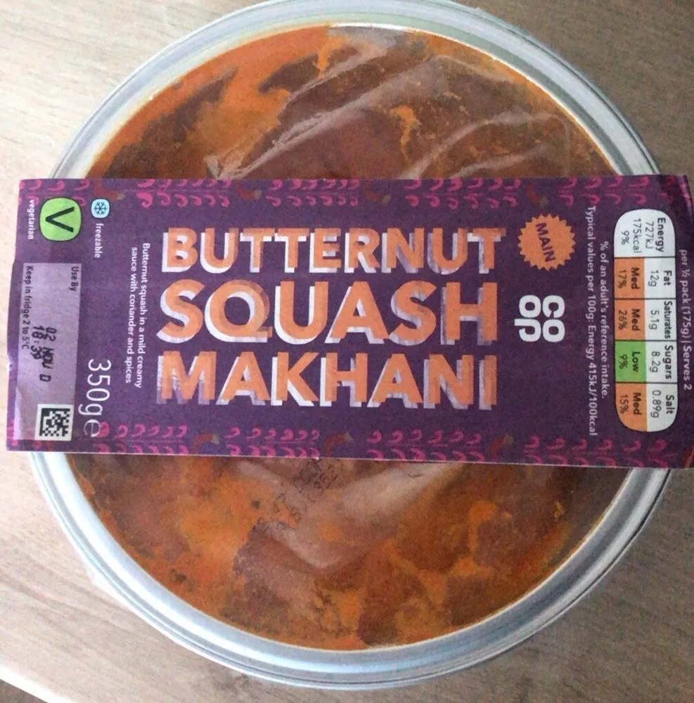 Butternut Squash Makhani