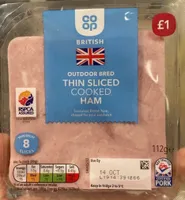 Thin Sliced Cooked Ham