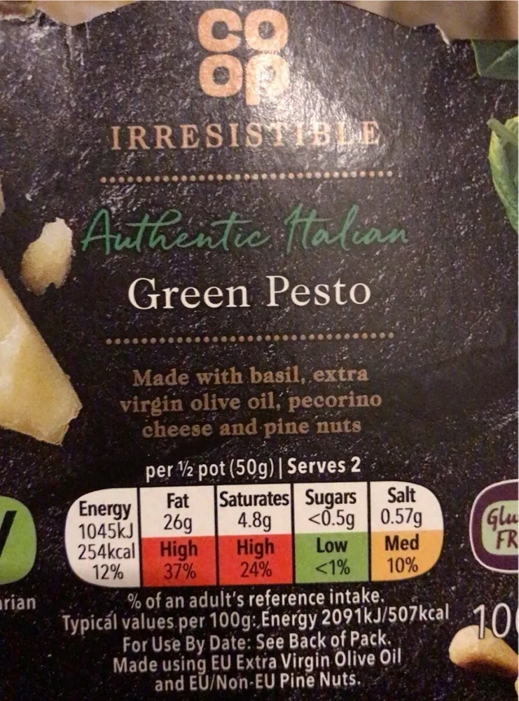 Authentice Green Pesto