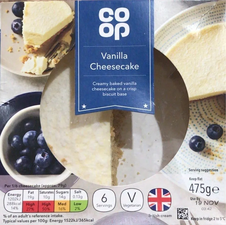 Vanilla Cheescake