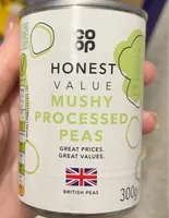 Honest value mushy processed peas