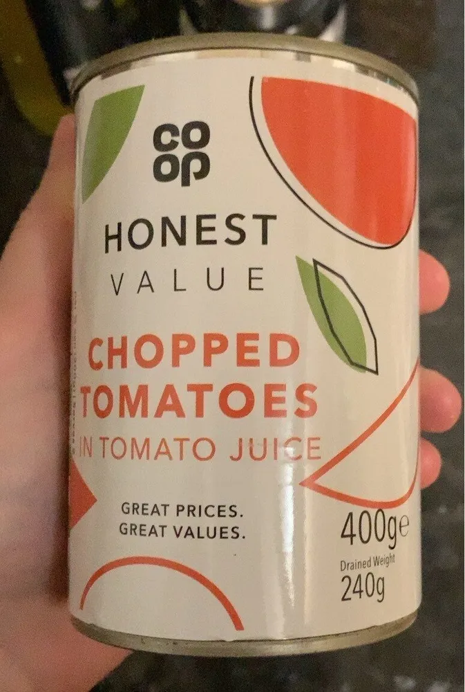 Chopped tomatoes