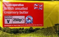 British Unsalted Creamery Butter