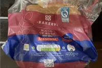 Blend of both Medium toast bread