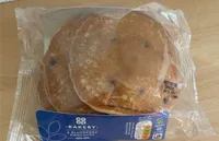 4 Buttermilk Pancakes with blueberries