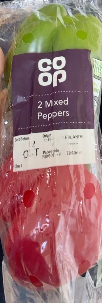 mixed peppers
