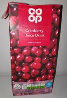 Cranberry Juice Drink