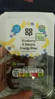 Blueberry & banana energy bites