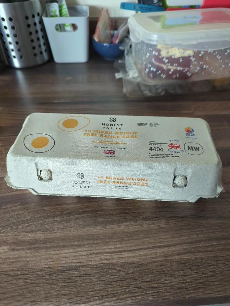 Honest value coop 10 eggs