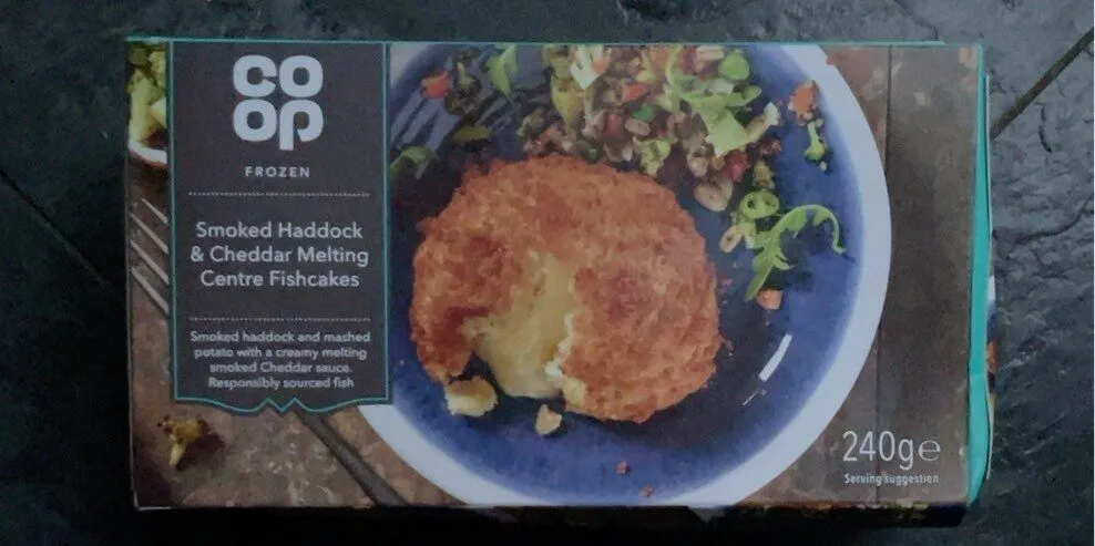 Smoke Haddock and Cheddar Melting Centre Fishcake