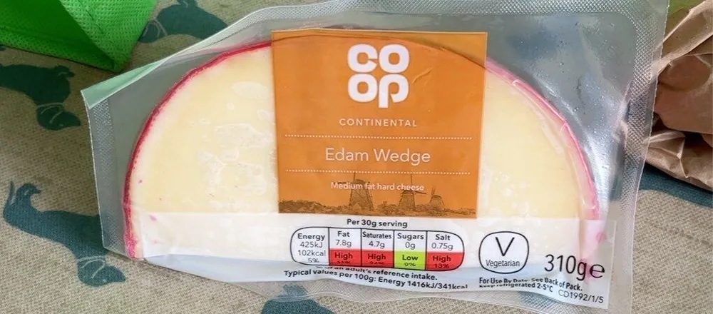 Edam wedge