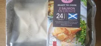 Ready to cook salmon en croute