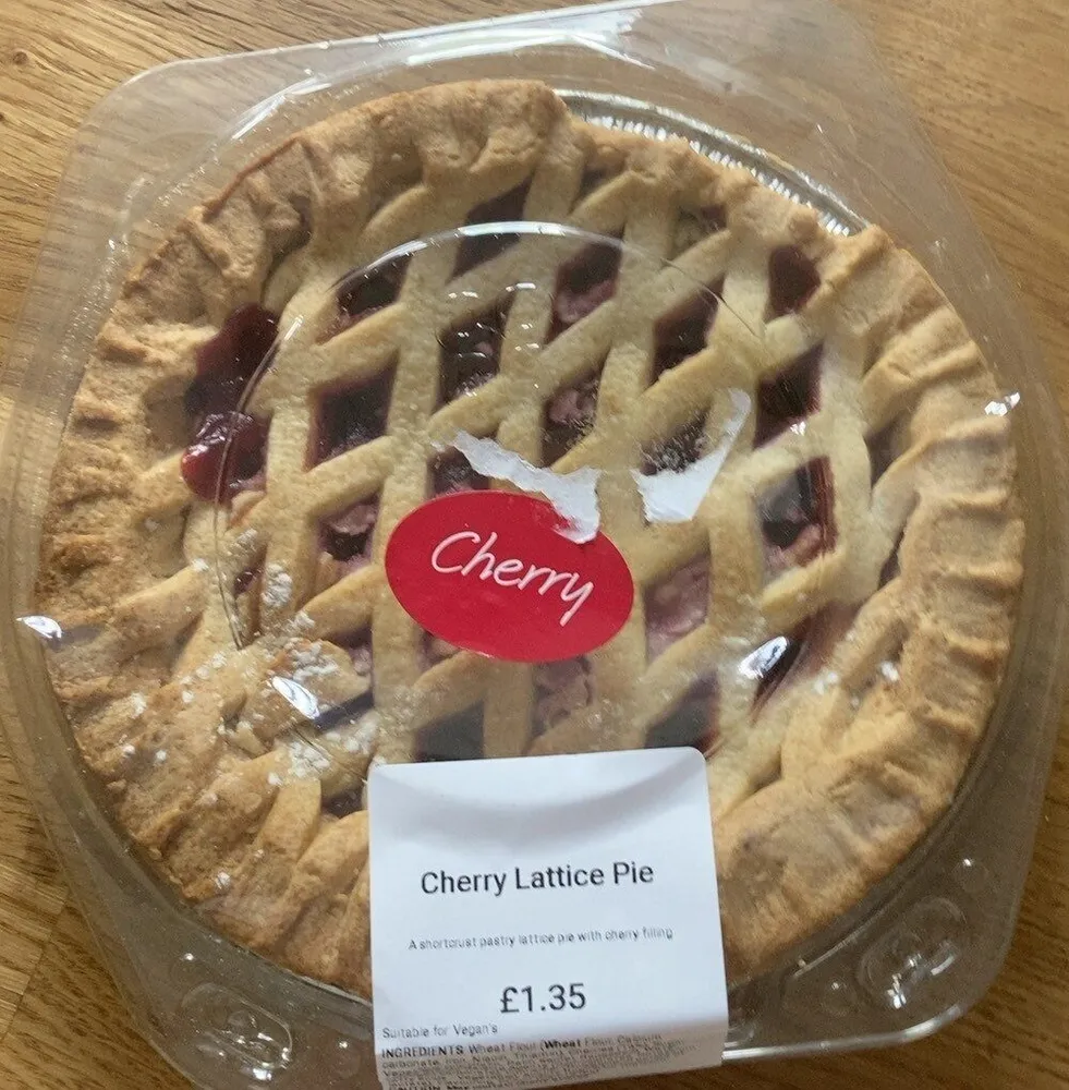 Cherry Lattice Pie