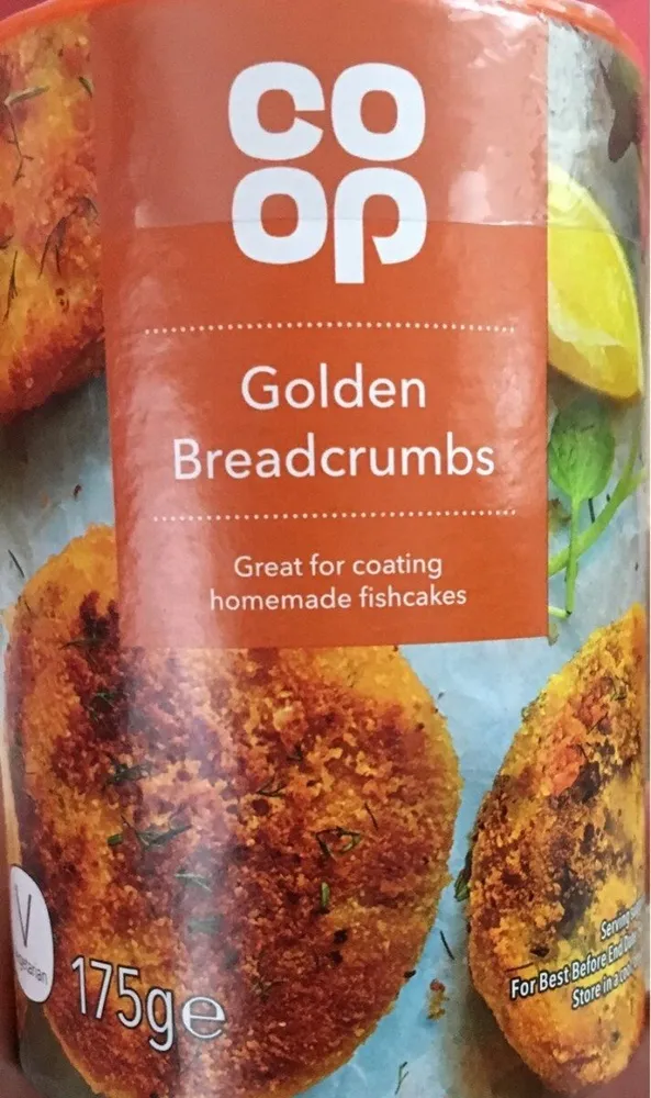 Golden breadcrumbs